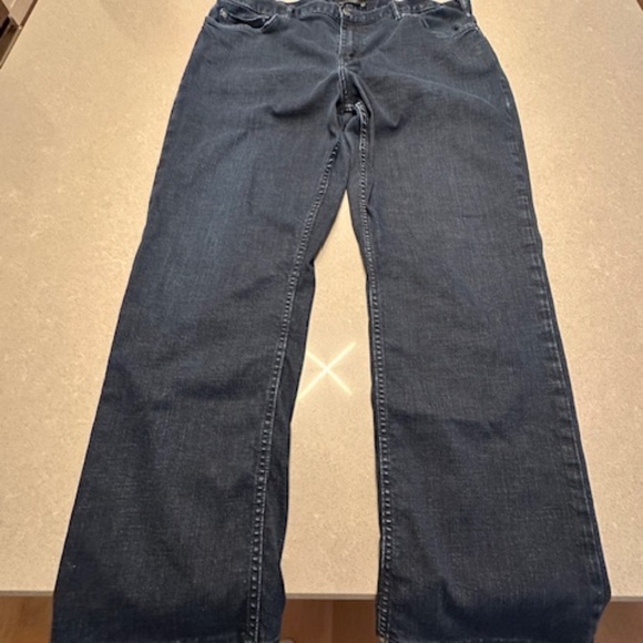 Banana Republic Men's Slim Fit 38x32 Straight Leg Darker Wash - Picture 2 of 8